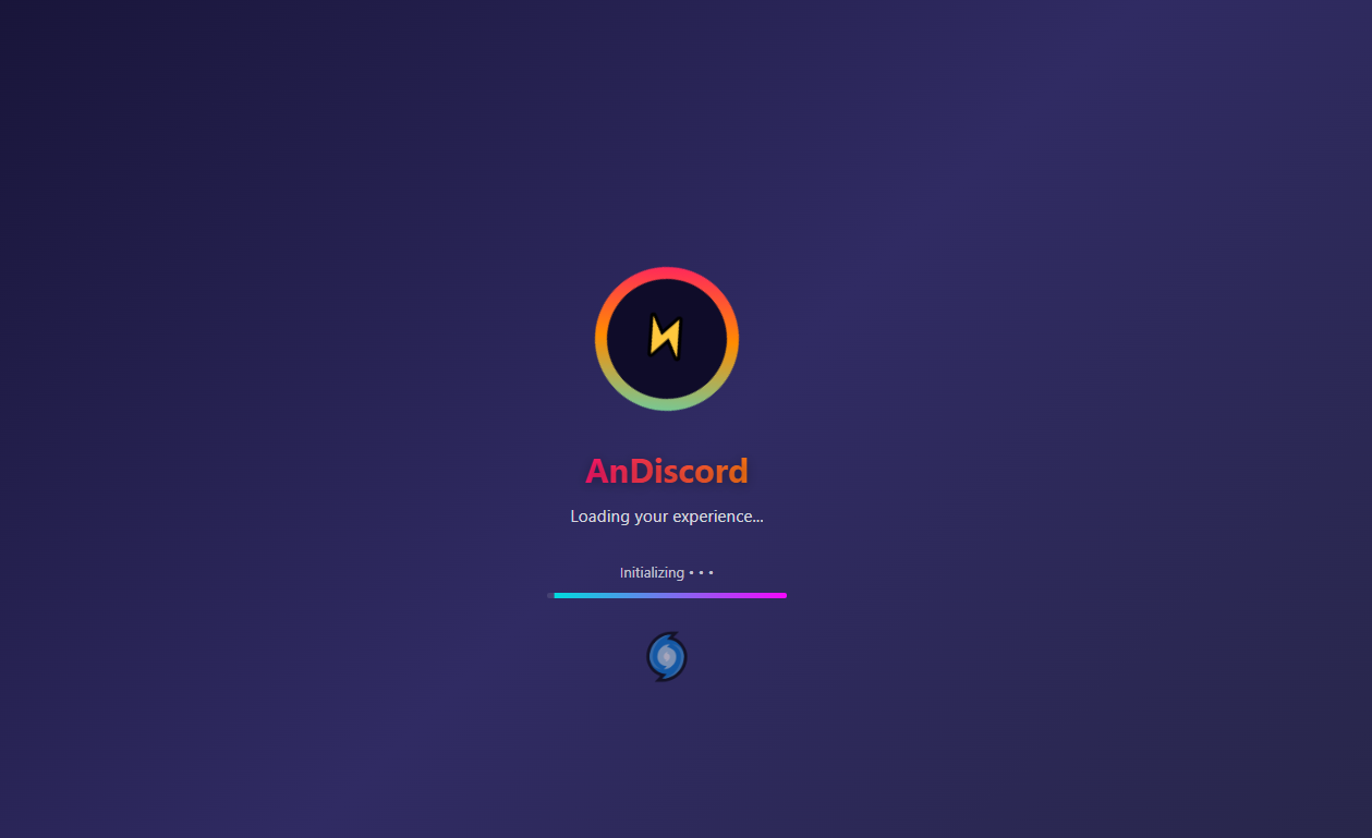 AnDiscord Interface Screenshot